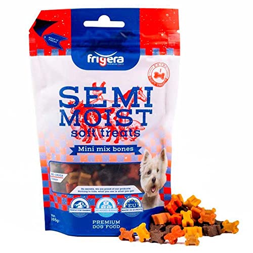 friGERA friGERA Hundefutter - Semi-Moist Treat Soft Mini Mix Bones 165g - (402285861227) /Dogs