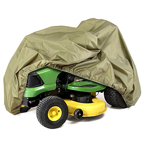 BigBig Style Rasenmäher-Abdeckung, wasserdicht, tragbar, strapazierfähig, mit Aufbewahrungstasche, UV-Schutz, Passform
