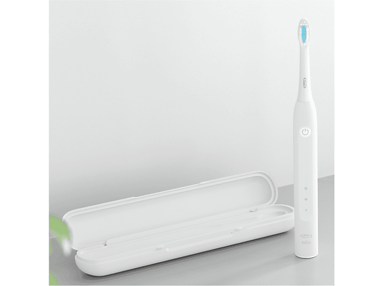 ORAL-B Pulsonic Slim Clean Reise-Edition Elektrische Zahnbürste Weiß