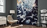 Komar Star Wars Vlies Fototapete CLASSIC DOGFLIGHT- 200 x 275 cm | Tapete, Wand Dekoration, Todesstern, Kinderzimmer | 012-DVD2