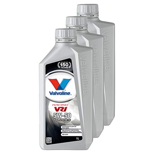 Valvoline 3X Motoröl Motorenöl Motor Motoren Öl Motor Engine Oil Diesel Vr1 Racing 5W-50 1L