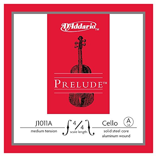 D'Addario J1011A-4/4M Prelude Cello Einzelsaite 'A' Aluminium umsponnen 4/4 Medium