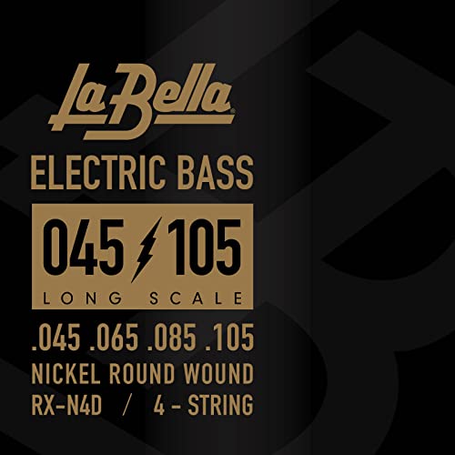LaBella rx-n4d Bass RX vernickelt Saiten, Custom