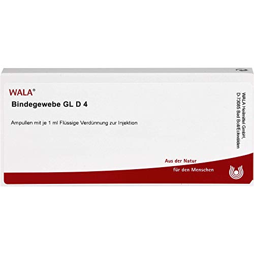 WALA Bindegewebe GI D4 flüssige Verdünnung, 10 St. Ampullen