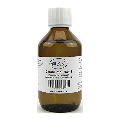 Sala Geraniumöl ätherisches Öl naturidentisch (250 ml Glasflasche)