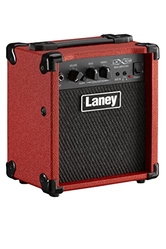 Laney LX10B LX Series - Bass Guitar Amp - 10 Watt - Red