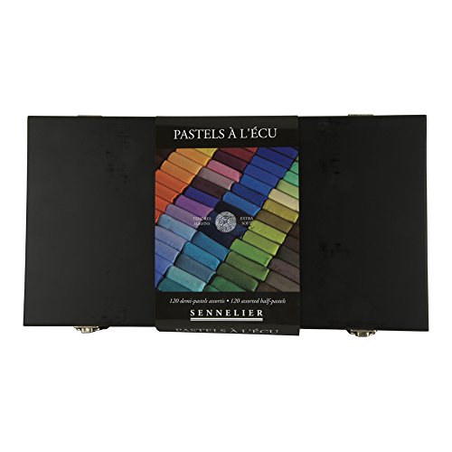 Sennelier Extra weiche Pastell-Stäbchen-Set, 120 Farben, mehrfarbig