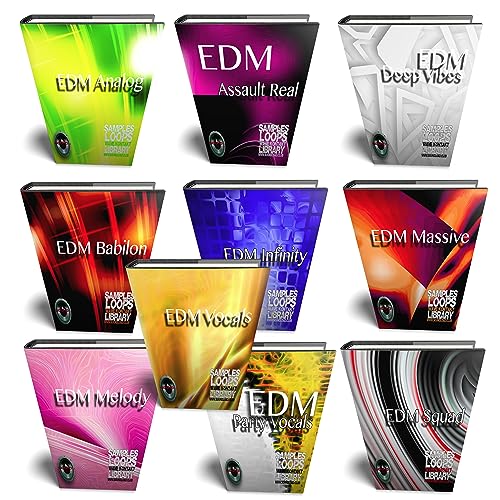 EDM Essentials Mega Bundle – 10 große Wave-/Kontaktproben/Loop-Bibliotheken