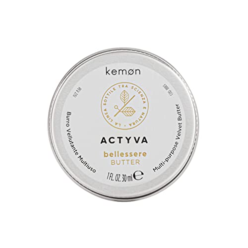 Kemon Actyva Bellessere Butter - Body-Creme für samtig weiche Haut, Körper-Butter speziell für raue, rissige oder gerötete Bereiche, 30 ml
