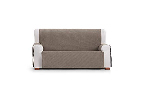 Eysa Loira Protect Wasserdichte und atmungsaktive Sofa überwurf, 65% Polyester 35% Baumwolle, braun, 150 cm.