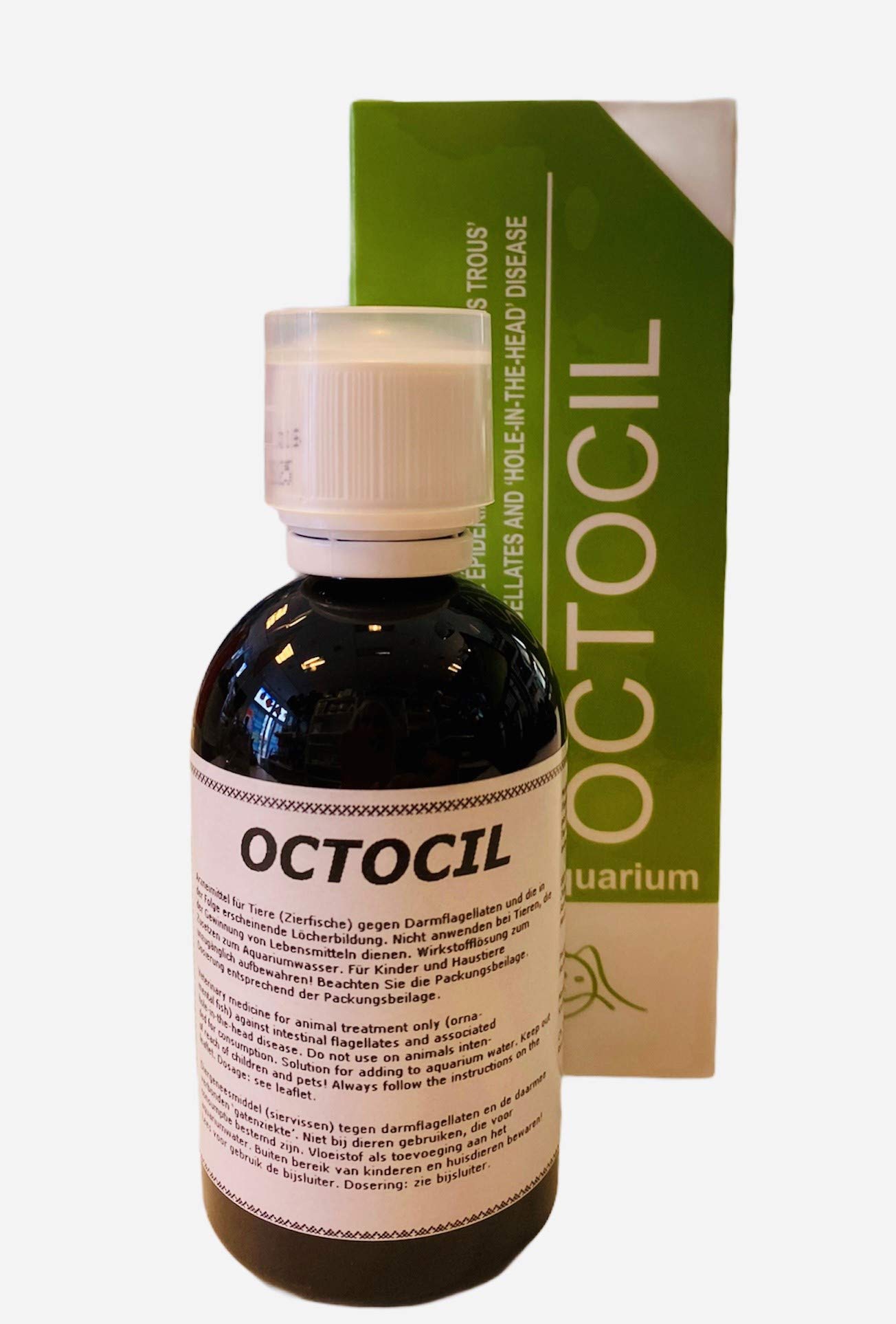 manaus-aquarium OCTOCIL gegen Darmflagellaten 500 ml für 10000 Liter Medikament - Aqaurium - Diskus - Fische