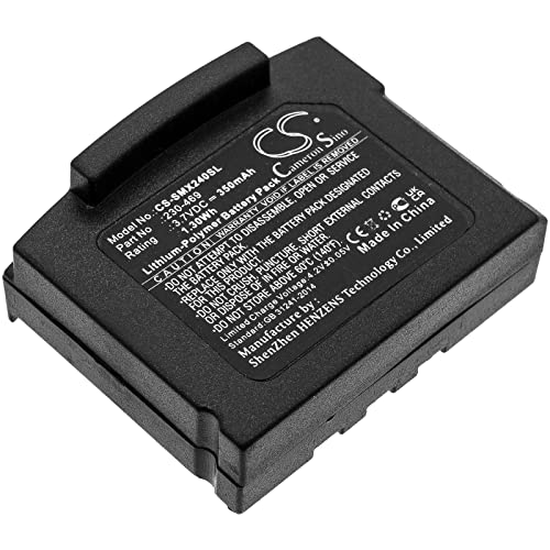 CS-SMX240SL Akku 350mAh Kompatibel mit [Sonumaxx] 2.4 PR Receiver, 2.4 Range, für [Unisar] DH900 TV Listening Ersetzt 230-469