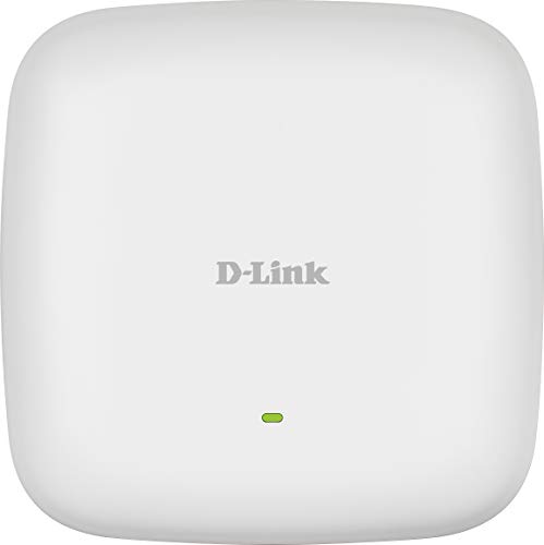 D-Link DAP-2682 Wireless AC2300 Wave 2 Dual-Band PoE Access Point (Indoor, MU-MIMO, Mehrfach-Betriebsmodi, 128-Bit Wireless Encryption, Simple Centralised Management, Nuclias Connect)