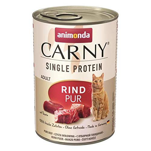 animonda Cat Dose Carny Adult Single Protein Rind pur 400g (Menge: 6 je Bestelleinheit)