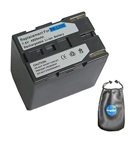 Amsahr Digital Replacement Camera and Camcorder Battery for Samsung SB: L330, W71, L70