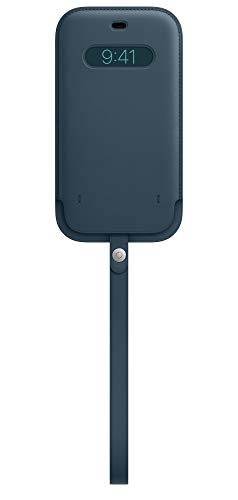 Apple Lederhülle mit MagSafe (für iPhone 12 Pro Max) - Baltischblau