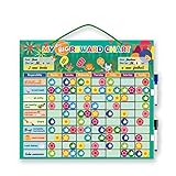 1 Set Magnetische Belohnungstabelle für Kinder Flexible Anpassbare Tagesroutine Kalender Spielzeug Verhalten Belohnungsbrett Geschenk
