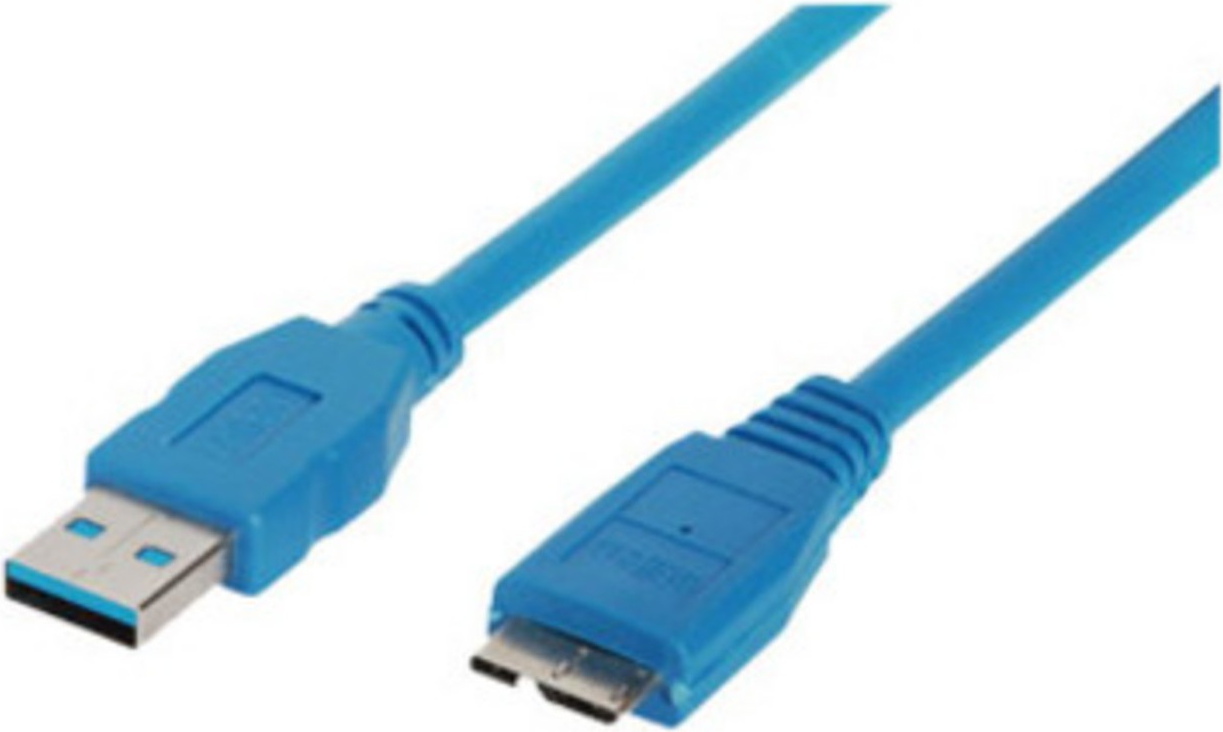 shiverpeaks BASIC-S USB 3.0 Micro Kabel, USB-A - Micro USB-B 5,0 m, USB-A Stecker - Micro USB-B Stecker, 3.0 kompatibel, - 1 Stück (BS77195)