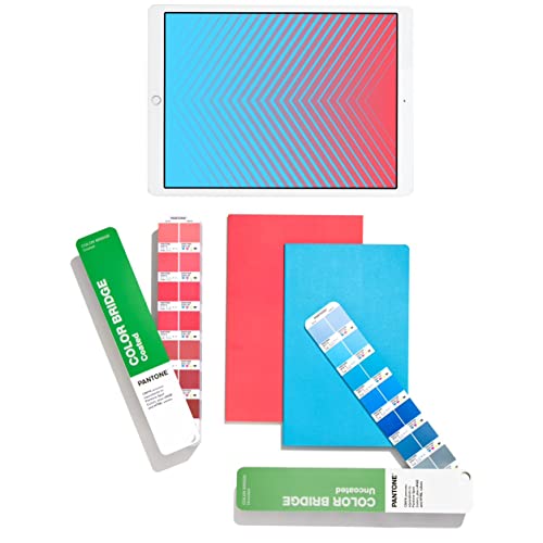 Pantone GP6102B Color Bridge Guide Set Coated and Uncoated – Zwei handliche Farbfächer in chromatischer Farbanordnung