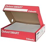Esselte Oxford Smart, Deluxe-Briefumschläge, Protokollformat, antireflektierend, mit Mehrzweckbox, geeignet für Zuhause und Büro, 6 Packungen mit 50 Stück, 391098600