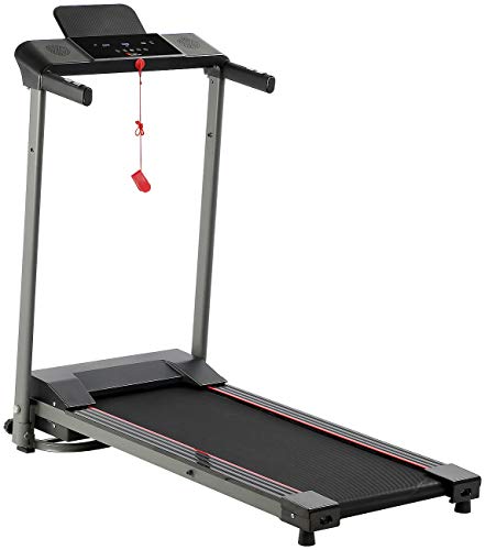 Newgen Medicals Treadmill: Laufband mit XL-LCD-Touch-Display, Tablet-Halter, klappbar, 600 W (Heimtrainer)