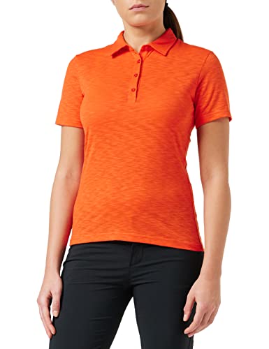Schöffel Damen Polo Shirt Capri1 mandarin red, 42