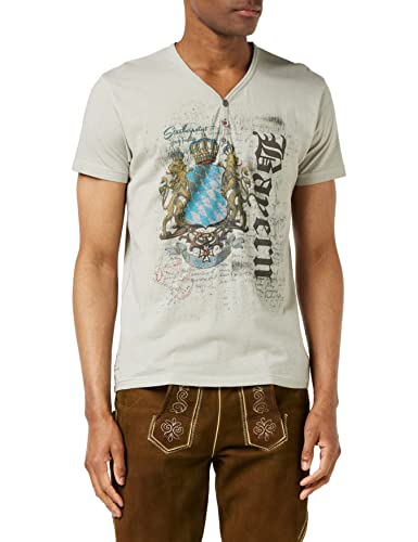 Stockerpoint Herren Luggi T-Shirt, kitt, XL