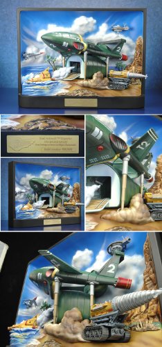 Thunderbirds - Real Artwork Series 3D Art Poster 37 x 47 x 11 cm