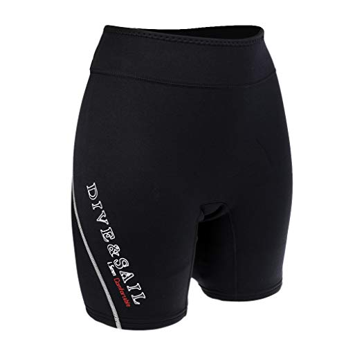 Tubayia Herren Neopren Pants Shorts Kurze Hose Neoprenhose Tauchhose Neoprenanzug Shorts für Schwimmen Surfen Tauchen
