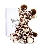 Histoire d'Ours (HISU0) in Plüschtier Lisidie Giraffe, naturell, 30 cm – Geschichte von Bären., Braun