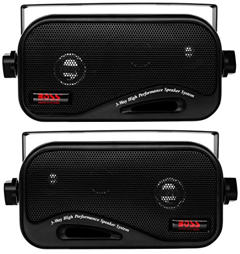 Boss Audio 3-Wege-Box-Lautsprecher, 80 Watt