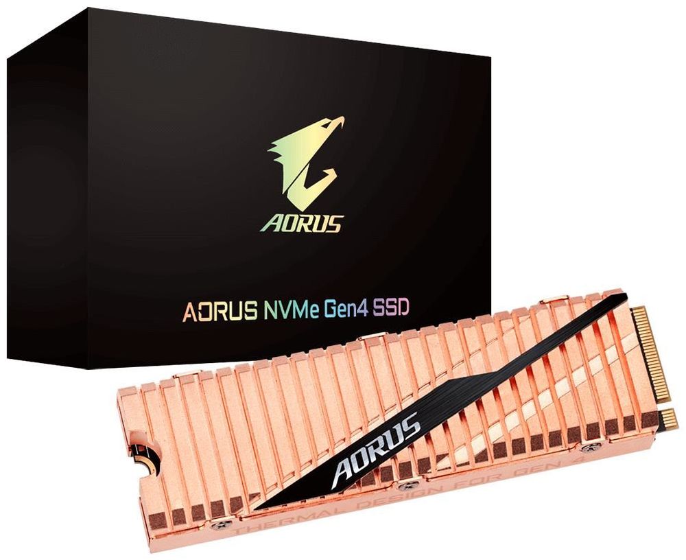 1000GB Gigabyte Aorus NVMe Gen4 SSD - M.2 2280 M.2 (PCIe 4.0) SSD