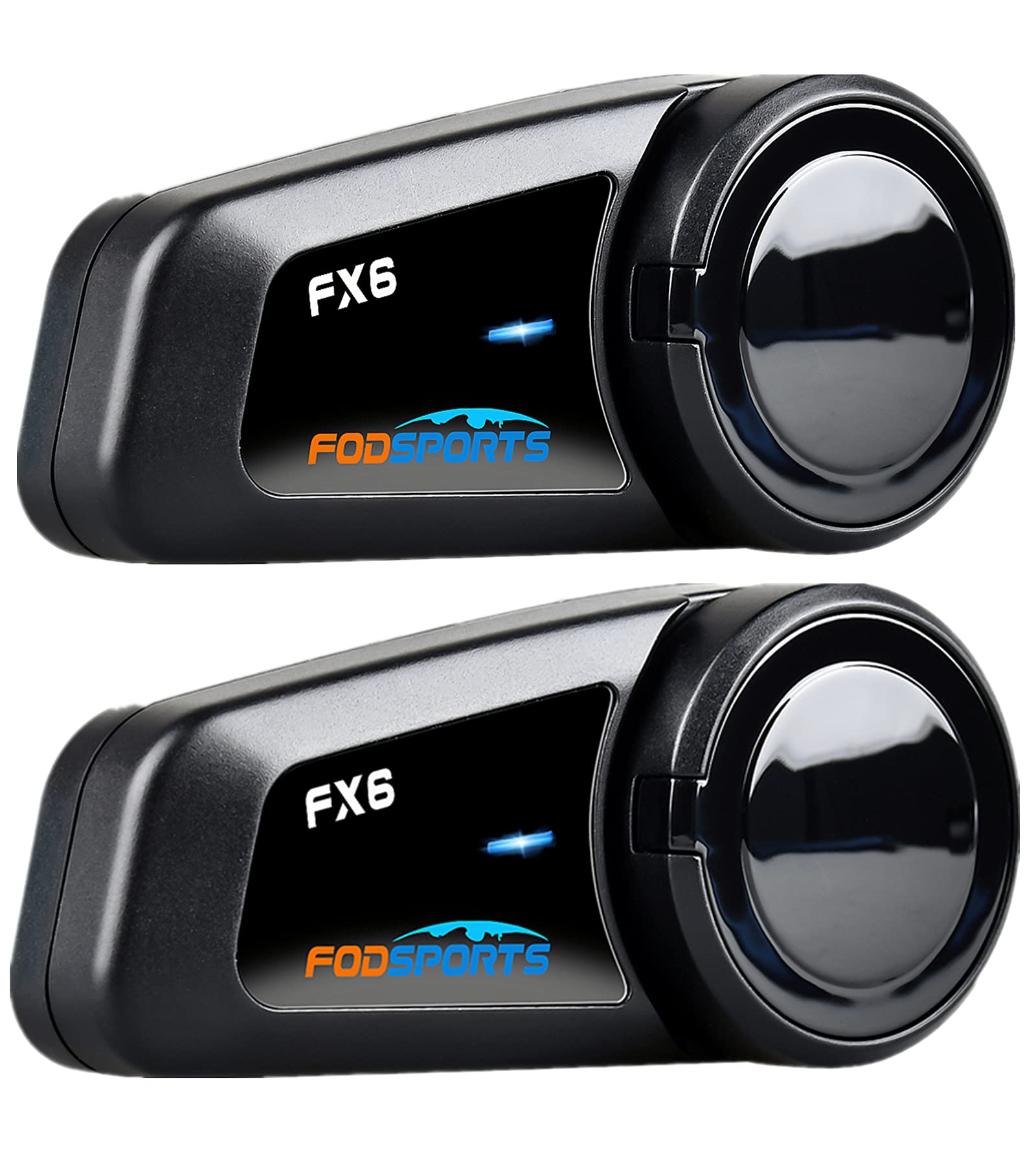 FODSPORTS FX6 Motorrad Bluetooth Headset(2 Pack)