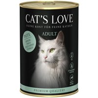 CAT'S LOVE Adult 6x400g Pute pur