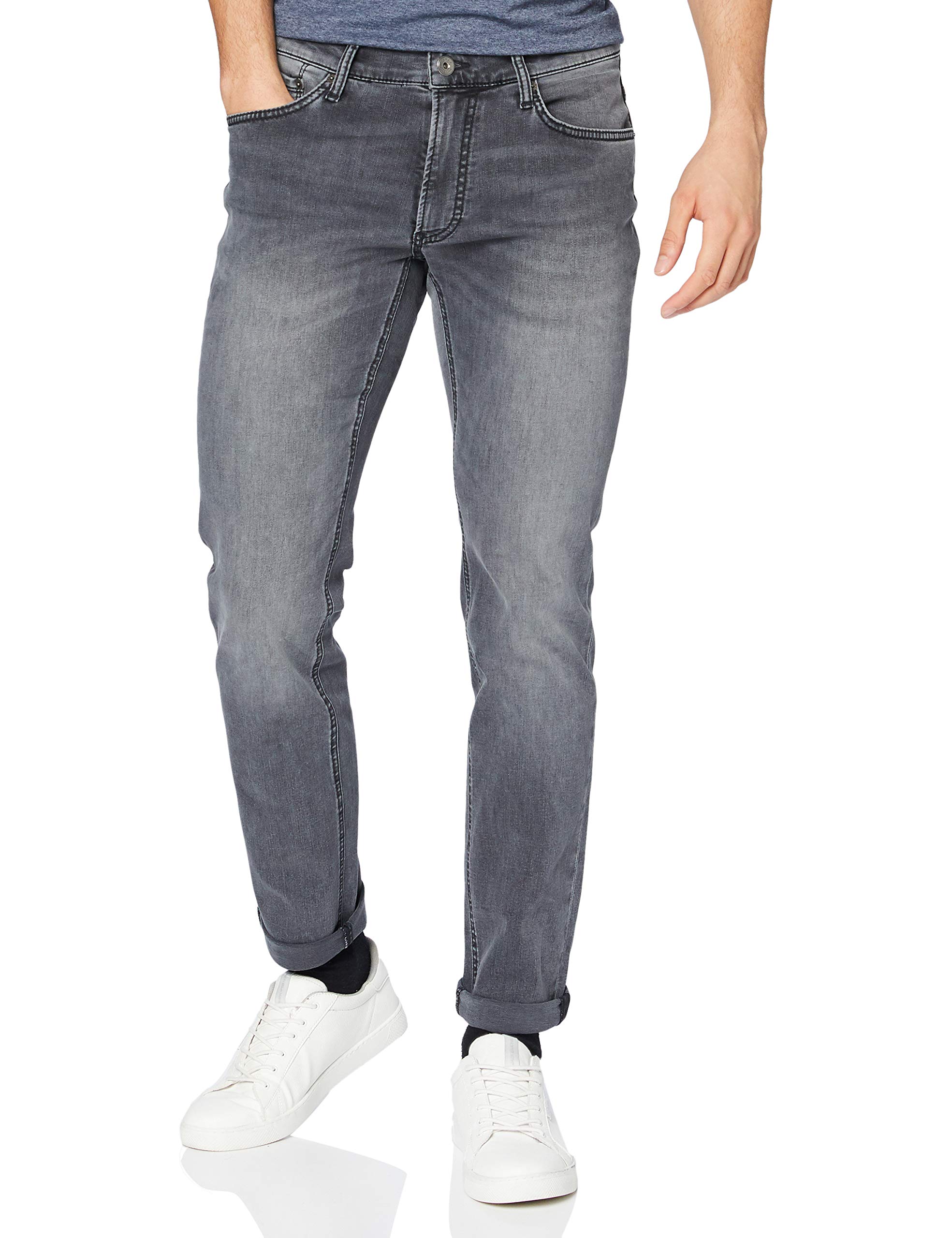 BRAX Herren Stijl Chuck Hi-flex denim Jeans, Stone Grey Used, 42W / 30L EU