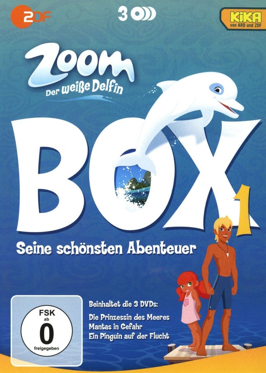 Zoom - Der weiße Delphin Box - Seine schönsten Abenteuer Box 1 [3 DVDs]