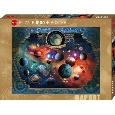 Heye Space World 1500 Teile Puzzle Heye-30001 2