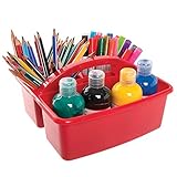 Baker Ross AX320 Stifte & Utensilien Behälter aus Kunststoff für Kinder - 4 Stück, Kreative Künstler- und Bastelbedarf zum Basteln und Dekorieren zur Winterzeit