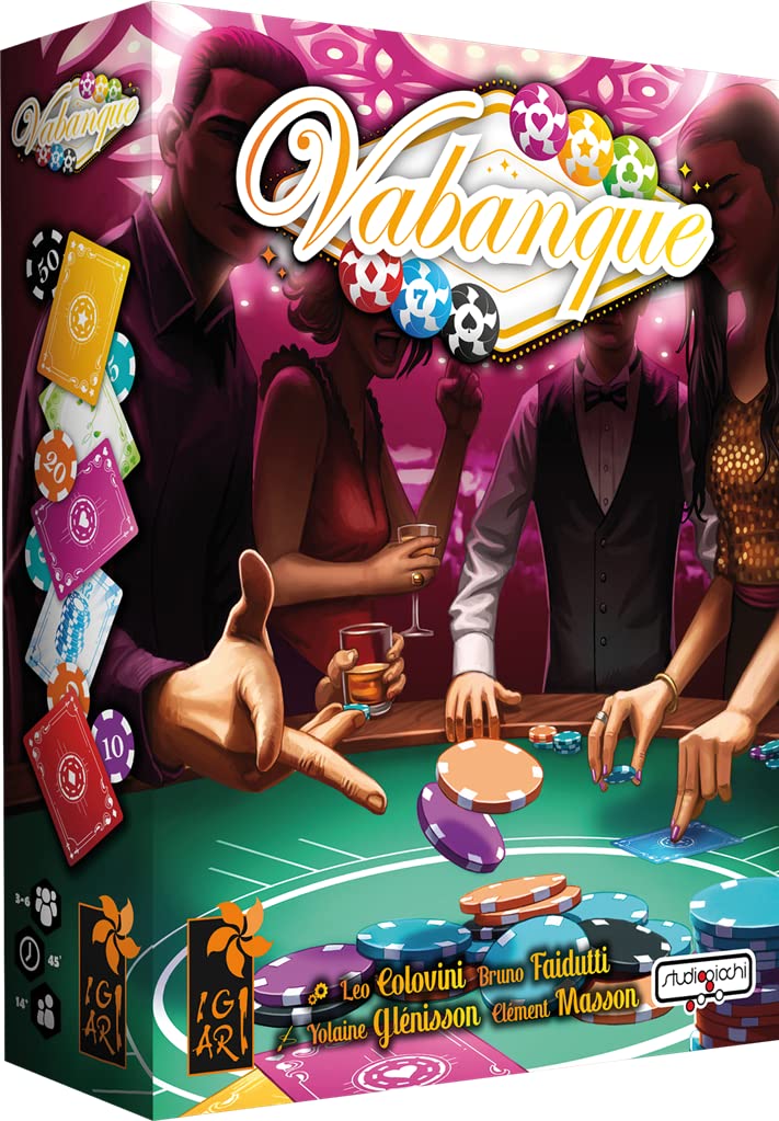 Igiari Vabanque – Bluff – Gesellschaftsspiel – Casino