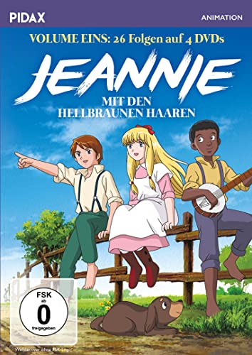 Jeannie mit den hellbraunen Haaren, Vol. 1 / Die ersten 26 Folgen der beliebten Serie (Pidax Animation) [4 DVDs]