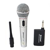 Comprare Web AntDau71 Professionelles Mikrofon für Karaoke Singen Konzerte UNIdirektional, kabellos, WG-309 CW311