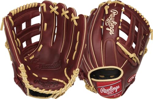 Rawlings Sandlot Series Leather Pro H Web Baseballhandschuh, für rechte Hand, 31,5 cm, normal