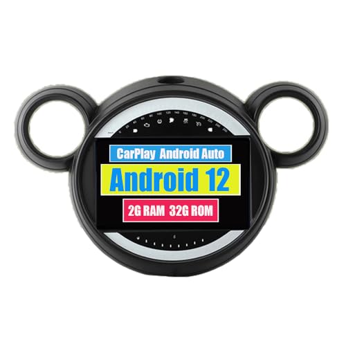 RoverOne Auto Stereo für BMW Mini Cooper R56 R60 2007-2014 mit Android Multimedia-Player Navigation Radio Stereo Touchscreen Bluetooth WiFi USB Mirror Link