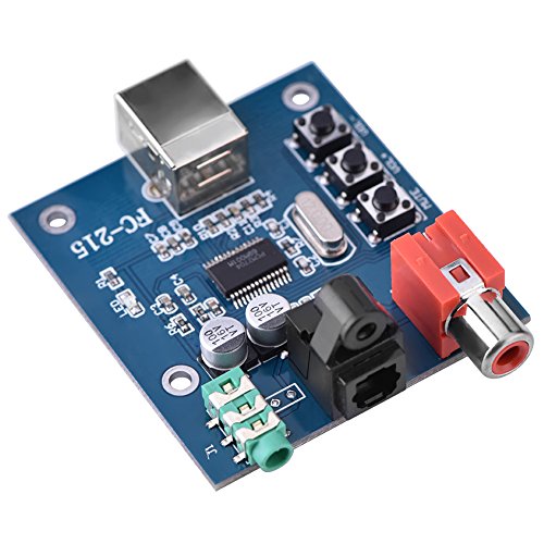 PCM2704 Mini-Audio-Soundkarte, tragbar, 3,5 mm, DAC-Decoder-Board, kostenloses Laufwerk, für PC, Laptop, HiFi-Verstärker