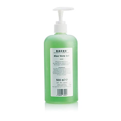 BAEHR BEAUTY CONCEPT Aloe Vera Gel Flasche inkl. Pumpe 500 ml