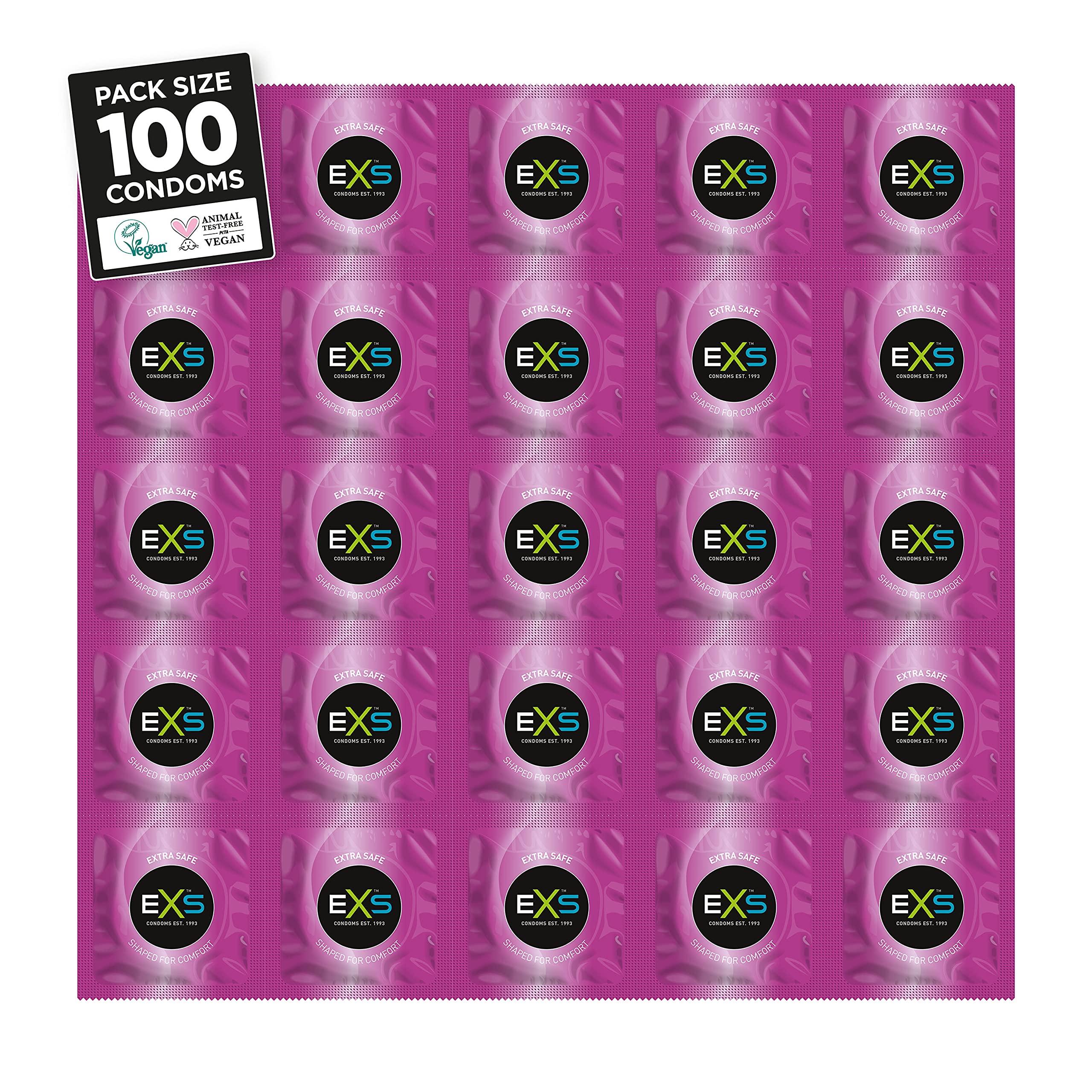 Healthcare Kondome-100EXSEXTSA Natural Einheitsgröße