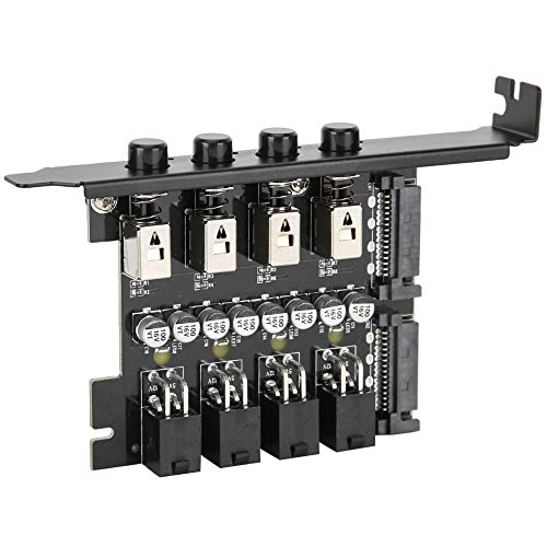 Annadue Festplatten Power Switch, SATA Laufwerksumschalter mit 4-15 Poligen Netzteilkabeln für Desktop PC Computer