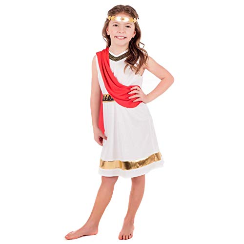 Fun Shack FNK4655L Costume de déesse grecque pour filles, taille L