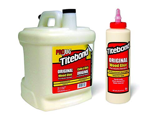 Holzleim Titebond Orginal Wood Glue 2.15 Gallon PROJug 8,14 L/Titebond Orginal Wood Glue 473 ml …