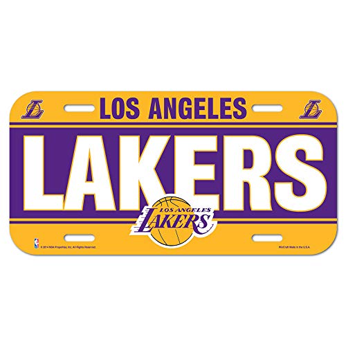 NBA Los Angeles Lakers Schild Tafel 15x30 cm